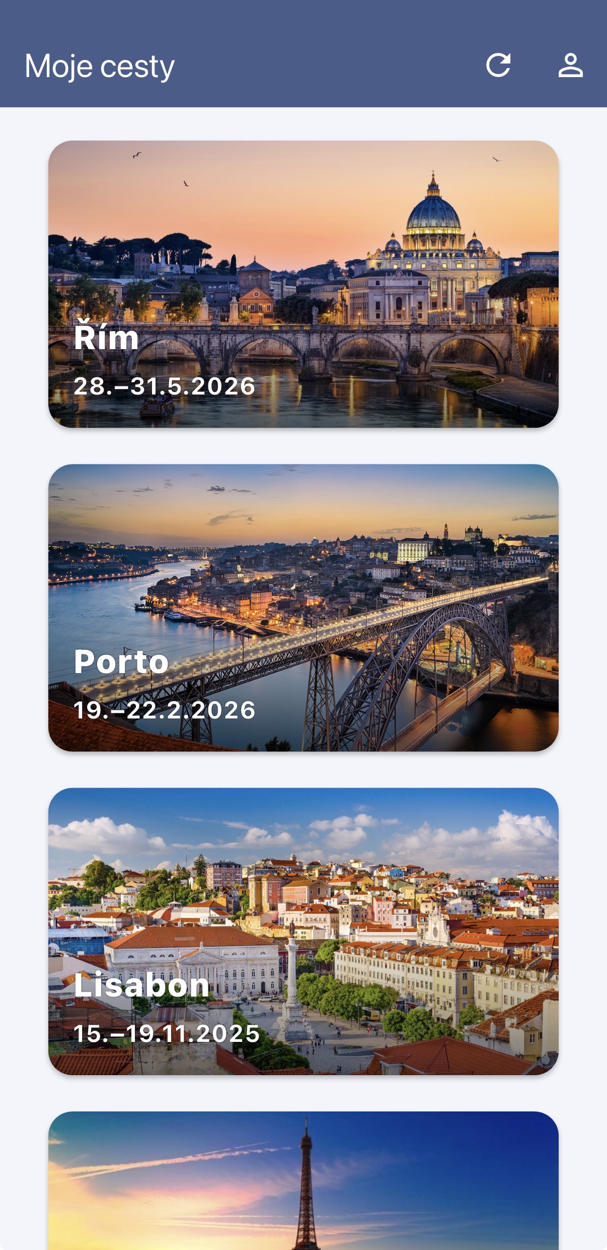 Aplikace LokkiTravel